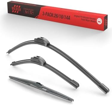 Jeep Cherokee 2019 Wiper Blades Front & Rear Wiper Blades Set For Jeep Cherokee (2014-2023) - Easy J-Hook Installation Cherokee 2015 Jeep - Foto 9