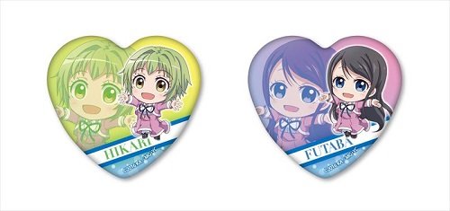 Badge Amanchu fixation solide pour éviter la perte de vos accessoires manga favoris