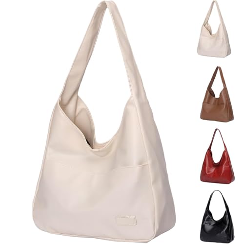 Ooomay Bag-Large Capacity Casual Trendy Soft Bag, Waterproof Leather for Daily Use