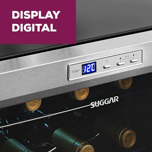 SUGGAR ADEGA LYON 13 GARRAFAS COMPRESSOR 110V AD1511IX