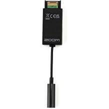 Zoom TCA-1 Timecode Adapter for Filmmakers, Compatible with H6studio, H5studio, H6essential, H4essential, H2essential & F3, Precision TCXO Generator with 3.5mm TRS I/O