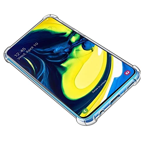 Capa Capinha Protetora Anti Impacto Para Samsung Galaxy A80 (Tela 6.7) Reforçada Com bordas Anti Sho