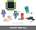 Mattel Minecraft Toys, Steve Action Figure with Accessory & Portal Piece, Collectible Toy in 3.25-inch Scale