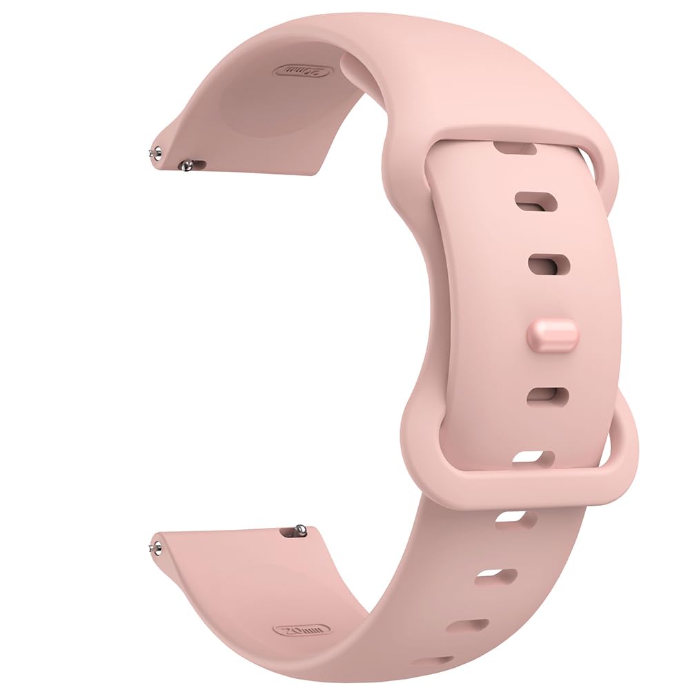 Cinturino In Silicone Per Amazfit - 20 Mm, Compatibile Con GTR Mini, GTS 4, Bip 3 Pro, Active E Molti Altri - 3