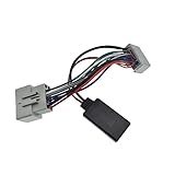 Generic Bluetooth Aux Adapter for Car Radio, Male-to-Female, 1 Year Warranty