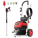 PowerSmart 2800 PSI Electric Pressure Washer with 2.0 GPM, 8