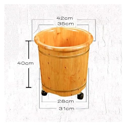 Bañera de madera para pies 42x40 cm multicolor miniatura 7
