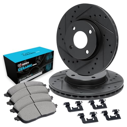 Image of R1 Concepts Front Brake Kit Fits 2002-2005 Suzuki Aerio
