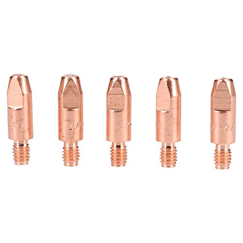 1.0mm Mig Welding Welder Round Contact Tips for MB25 MB36 Euro Torches 5pk