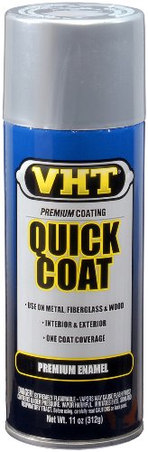 VHT SP525 Quick Coat Silver Chrome Acrylic Enamel Can - 11 oz.