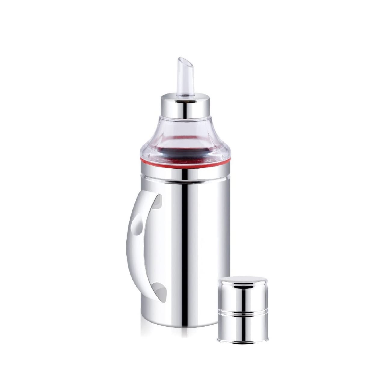 See full amazon price history chart for SAMEEP Stainless Steel (with Handle) 1000 ml Cooking Oil Dispenser Leak Proof Oil Bottle Pourer with Handle, Oil Pot, Vinegar Dispenser (Silver) (1000.00, Handle, 1, SW-V7Z0-4ASD) SAMEEP Stainless Steel (with Handle) 1000 ml Cooking Oil Dispenser Leak Proof Oil Bottle Pourer with Handle, Oil Pot, Vinegar Dispenser (Silver) (1000.00, Handle, 1, SW-V7Z0-4ASD) (B09RHZB3X2) Amazon Price History, Amazon Price Tracker