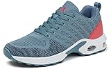 Mishansha Sportschuhe Damen Laufschuhe Air Sneaker Frauen Indoor Walkingschuhe Outdoors Turnschuhe Atmungsaktiv rutschfest Leichtes Fitness Gym Türkis 275, Gr.38 EU