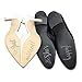 K123 Just Married Lot d'autocollants pour chaussures de mariage, chaussures de mariage, autocollants autocollants avec dictons argentés brillants, motif « Just married »