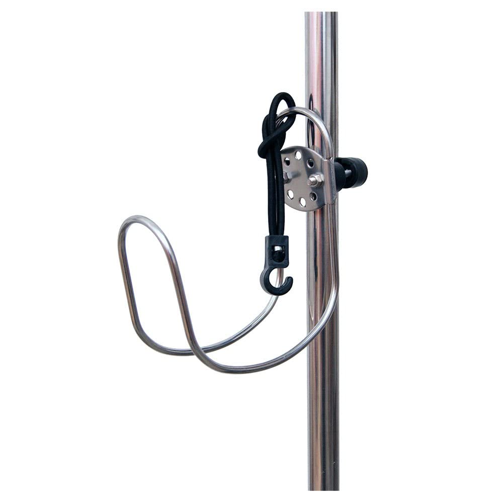 Edelstahl Rettungsbojen-Halter 12cm - Für Boote & Yachten Mit 22-25mm Schiene