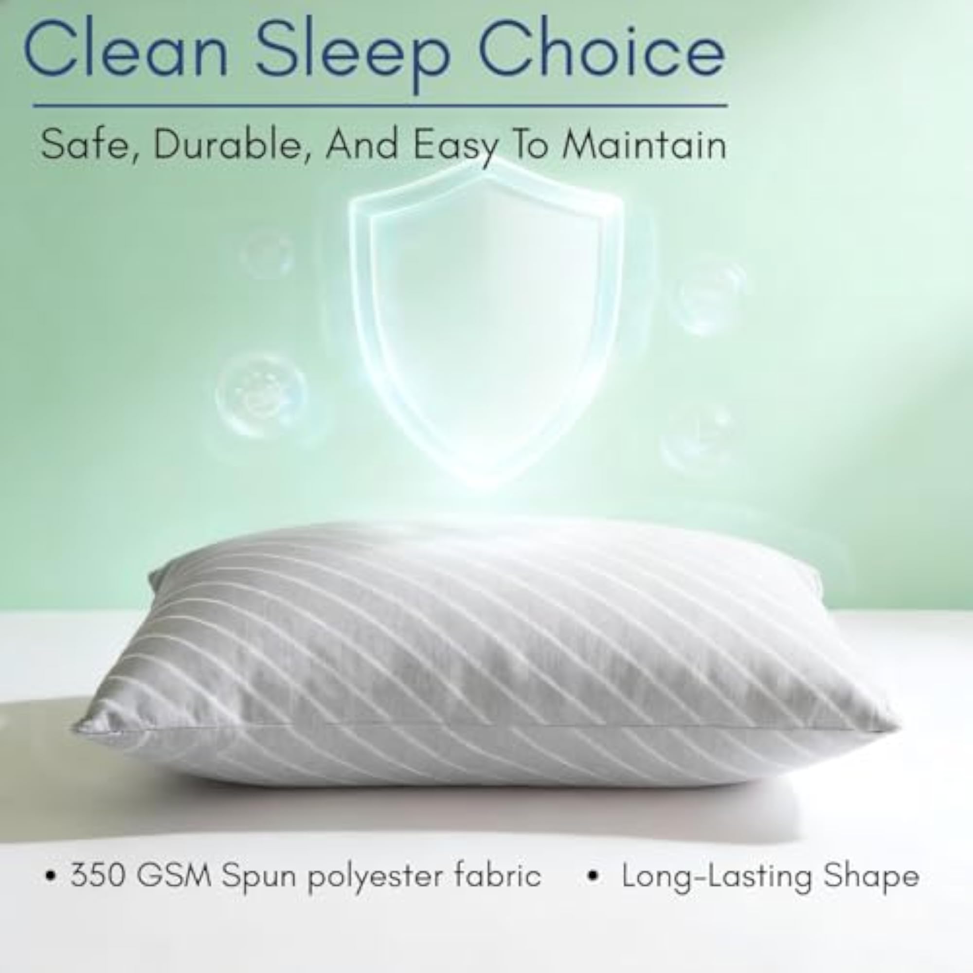 Hollow Fiber Sleeping Pillow, Soft & Fluffy Comfort