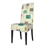 ✔ Modischer Stuhlschutz: Eine Vielzahl von Muster-Design, verwandeln Sie Ihren alten, beschädigten oder hässlichen Stuhl in einen neuen Look, passend zu Ihrem Esszimmer oder Küchenthema; und schützt Ihren Stuhl vor Kratzern, verschütteten Flüssigkeiten und Unfällen, vor allem, wenn Sie Kinder und Haustiere haben.