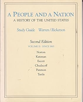 Paperback A People and a Nation: A History of the United States/Study Guide (2) Book
