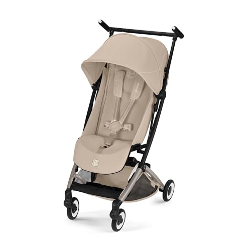 CYBEX Gold kolica LIBELLE veličine prikladne za ručnu prtljagu, od cca. 6 mjeseci do cca. 4 godine (maks. 22 kg), ultralaki (samo 6 kg), jednoručni sustav remena, Almond Beige