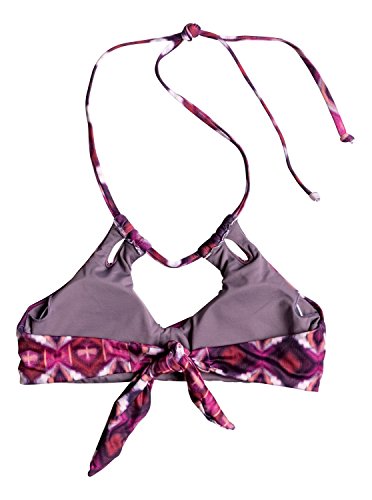 Halter Cropped Bikini Top Roxy réversible taille XS imprimé floral