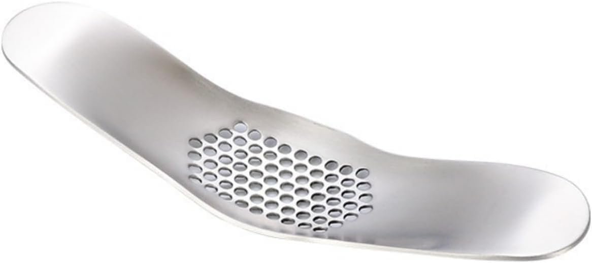 Best for fine mince and quick crushing: Generic Stainless Steel Garlic Rocker Crusher Mincer Press