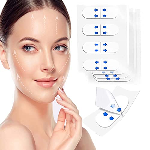 Face Lift Tape Instant Face Lift Tape Invisible Lift Double Chin & Tighten Skin,Face Lift Sticker ,the Best Gift for Women 40pcs