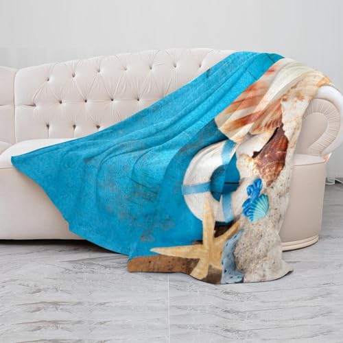 Couverture douce en microfibre légère, plaid de lit chaud et résistant au sable