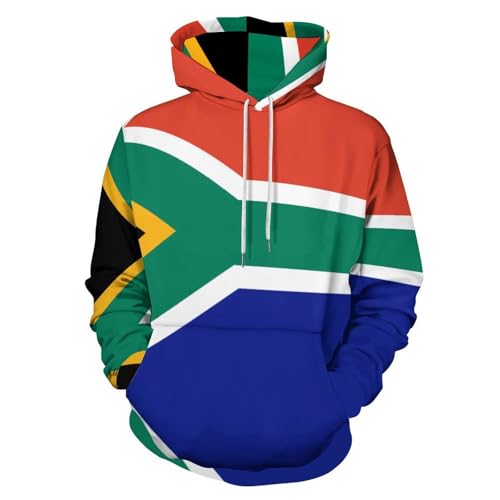 Sweat sport Afrique du Sud à capuche pour vos sorties décontractées et moments de détente