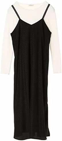 Amazon Co Jp アースミュージック エコロジー Earth Music Ecology アースミュージックアンドエコロジー Set2点 ドット柄キャミワンピース インナー ピンク F 服 ファッション小物