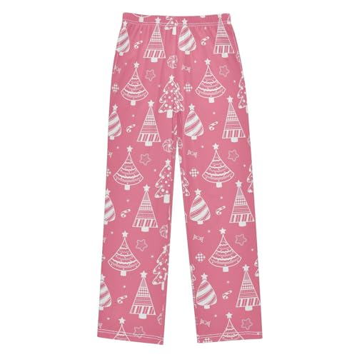 Boys' Pants Christmas Tree Cookies Long Bottoms Jogger Pants Elastic Waist Trousers with Pockets S-XL