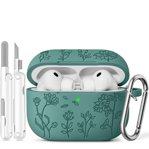 Ensfomte AirPods Pro 3 P[X(2025) p N[i[Lbgt 킢Ԃ̍ \tgVR یP[X Jo[ Apple AirPods Pro 3Ή jp L[`F[t pCO[