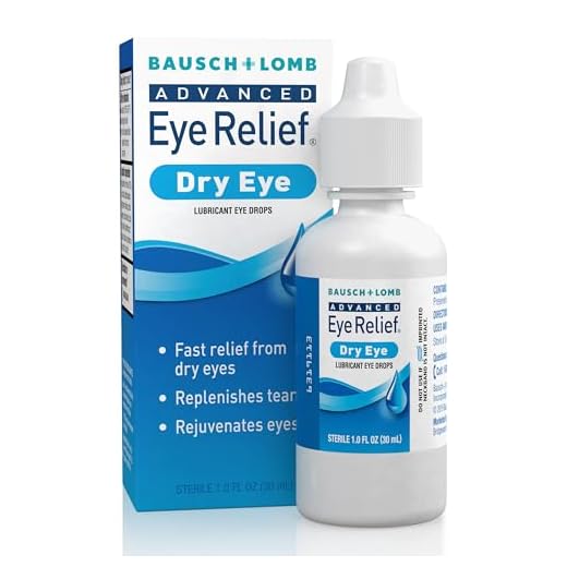 Eye Drops by Bausch & Lomb, for Dry Eyes & Redness Relief, 30 mL
