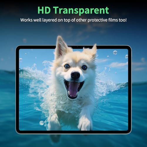 Image of Privacy Screen Protector Compatible with iPad Air 11 M2 /M3 (6 /7th Generation,2024 /2025), Anti-Glare Blue Light Film Anti-Spy Filter, Bubble-Free Shield Easy Install Guard Removable Cover