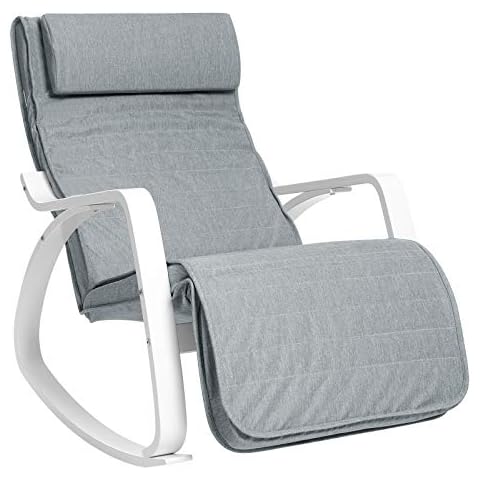 Fauteuil à Bascule SONGMICS LYY11WG Cover