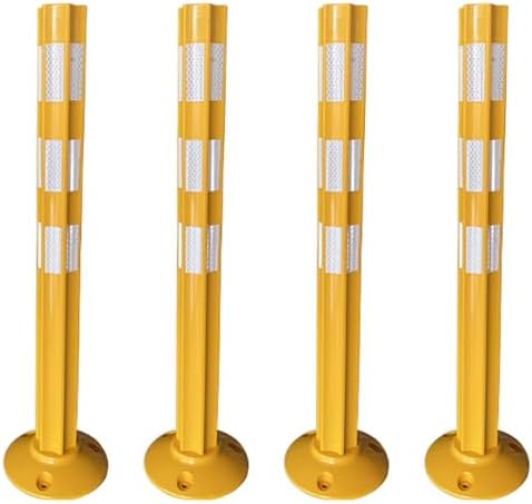 Safety Bollard Post Traffic Barrier for Sensitive Areas Warning Column Parking Protection