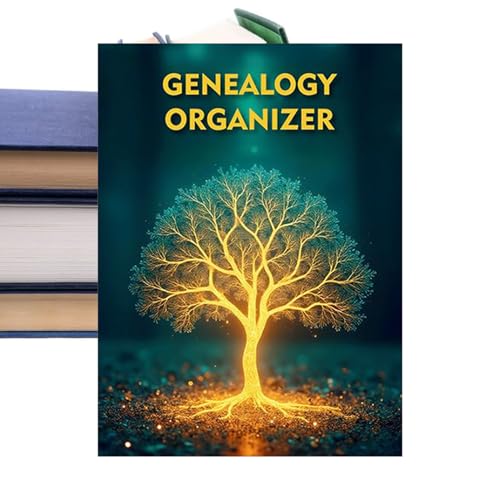 Chaies Släktforskningsböcker | Släktforsknings Minnesanteckningsbok för Genealogi | Förfäders Minnessak Historiska Anteckningsböcker | För Dotter och Morfar Föräldrar Vardagsrum Bokhylla Födelsedag