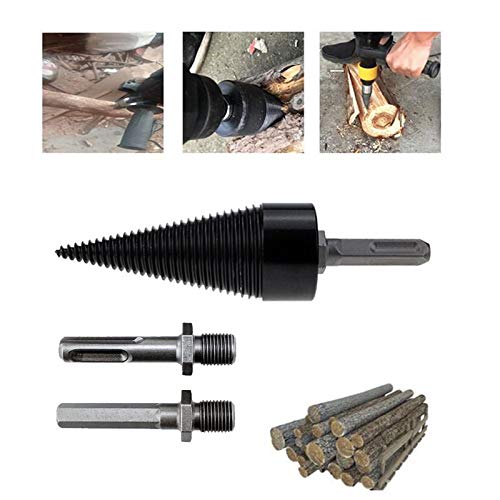 Buy Opaltool Wood Splitting Drill Bit, 3PCS Firewood Log Splitter Drill