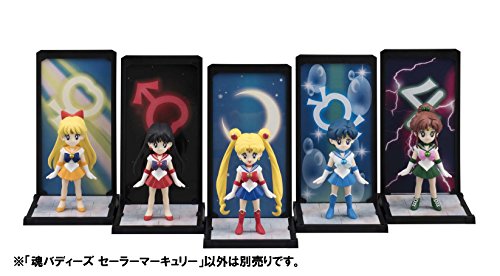 Figurine Sailor Moon Sailor Mercury Tamashii Buddies 9cm - vue 7