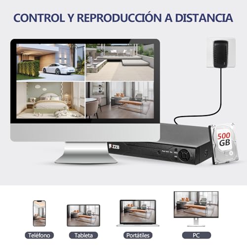 Opiniones y reviews de Kit de Videovigilancia favoritos de las personas. 15 Imagen adicional