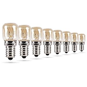 HEITECH Backofenlampe 8er Pack 15W E14