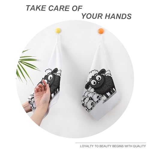 Serviette visage mouton super douce qui élimine l'humidité du spa - 6