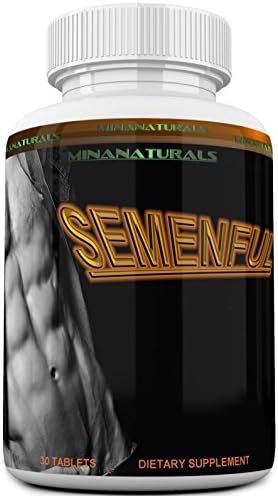 SEMENFUL Semen Volumizer. Male and Female Climax Enhancer. Cum Volume Enhancement. Semen Volume Increaser. 30 Tablets