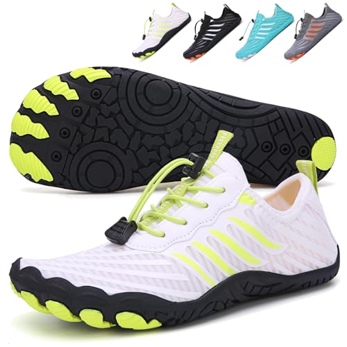 Image of Hike Barefoot Shoes Womens Men,Unisex Barefoot Water Shoes Breathable, Anti-Slip Hiking Footwear for Athletic Wide Toe Shoe Footwear for Hiking, Walking, Running, Yoga, and Water Sports