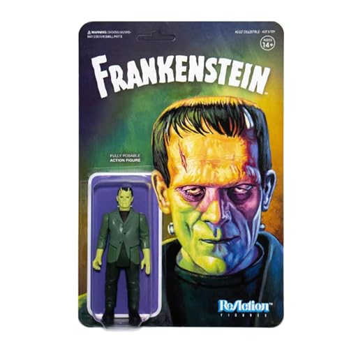 Image of Super7 Universal Monsters Frankenstein - 3.75 in Scale Reaction Figure