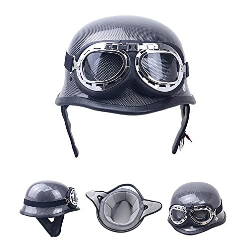 Mezzi Caschi Caschi retrò Casco Moto in Stile