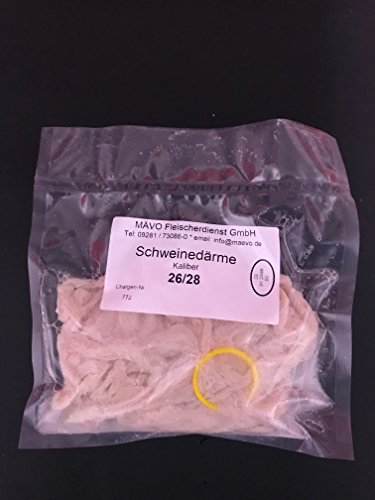 Schweinedarm 26/28 1A Qualität 15 Meter Bund