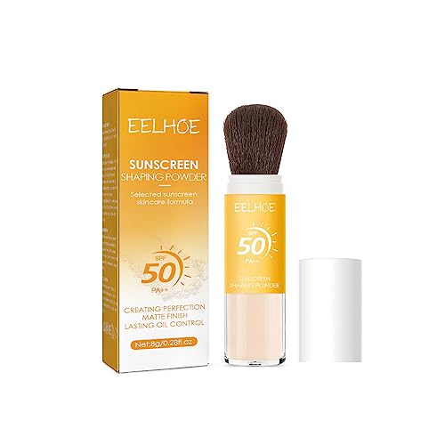 Polvo protector solar y cosmético (1PC)