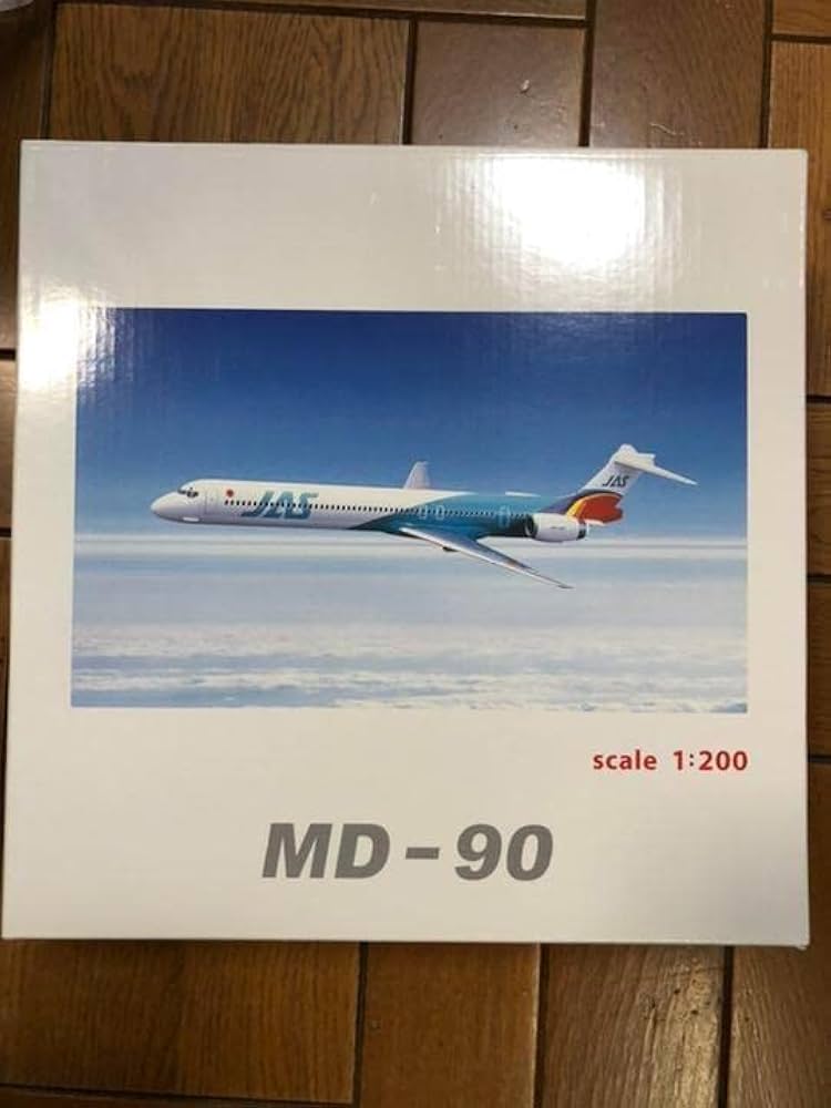 日本航空 MD-90 スケール1:200 日本航空 MD-90 スケール1:200