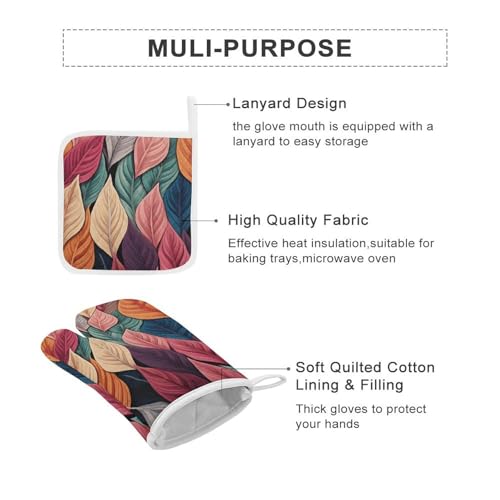 Cadeau de pendaison de crémaillère : gants de cuisine design