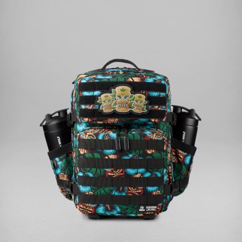 Image of WOLFpak 25L Athletic Gym Backpack - Durable 1000D Waterproof Oxford Material with MOLLE Webbing, Laptop Pocket