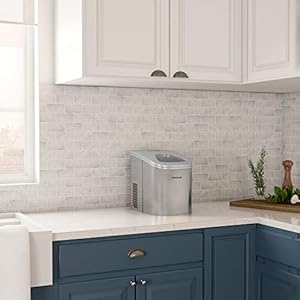 FRIGIDAIRE Counter Top Ice Maker,         Not for distilled water, however